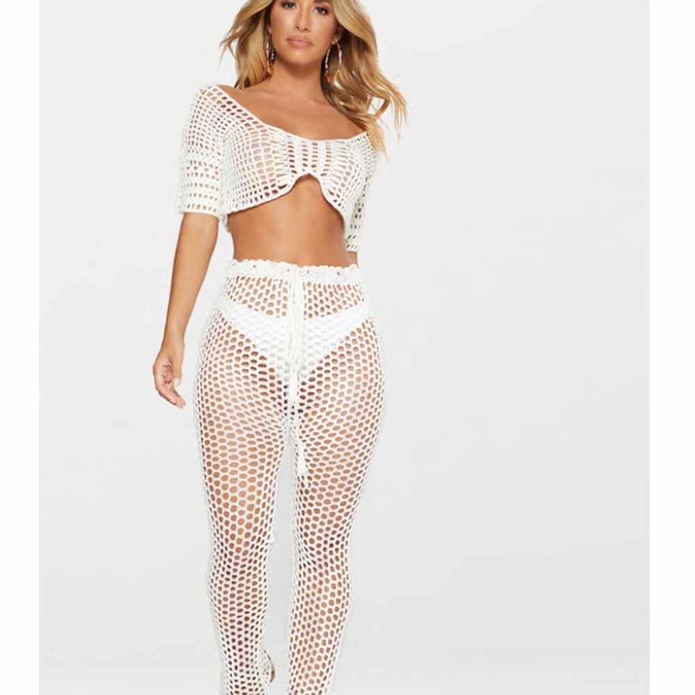 Crochet 2 Piece Cover Up